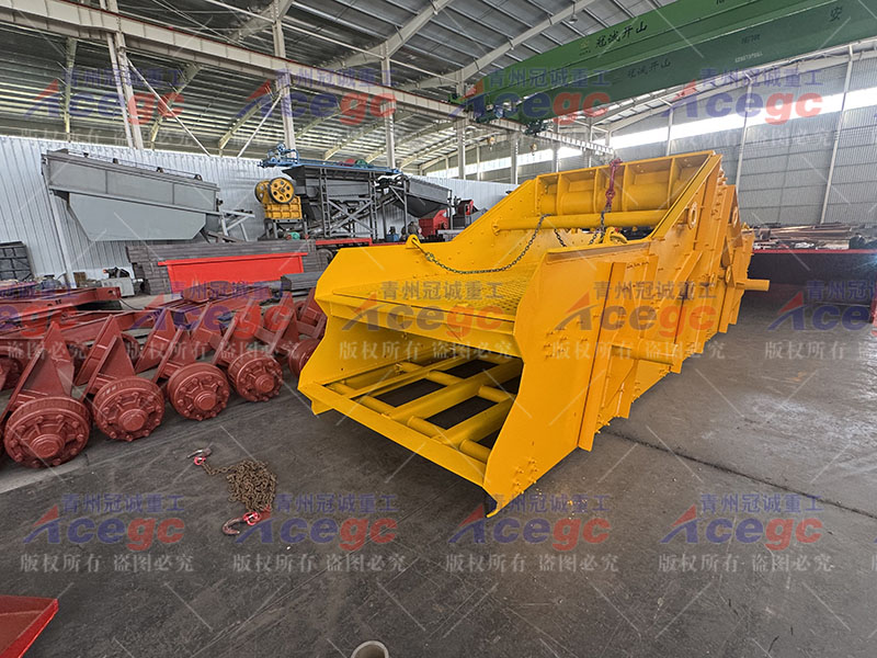 选金振动筛出口