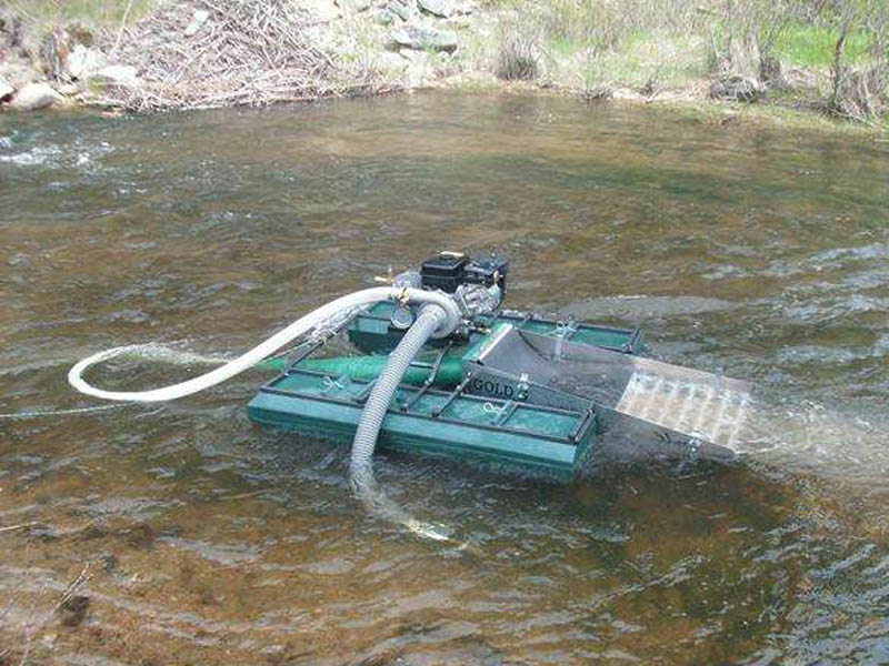 微型河道采金设备
