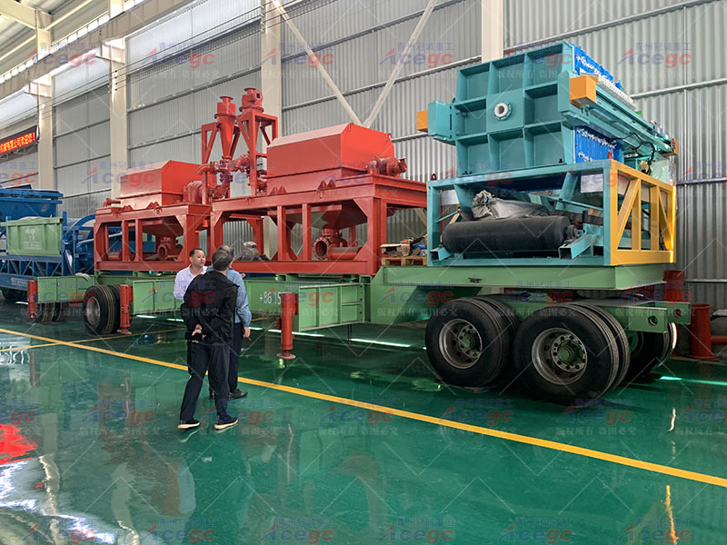 移动式选金设备