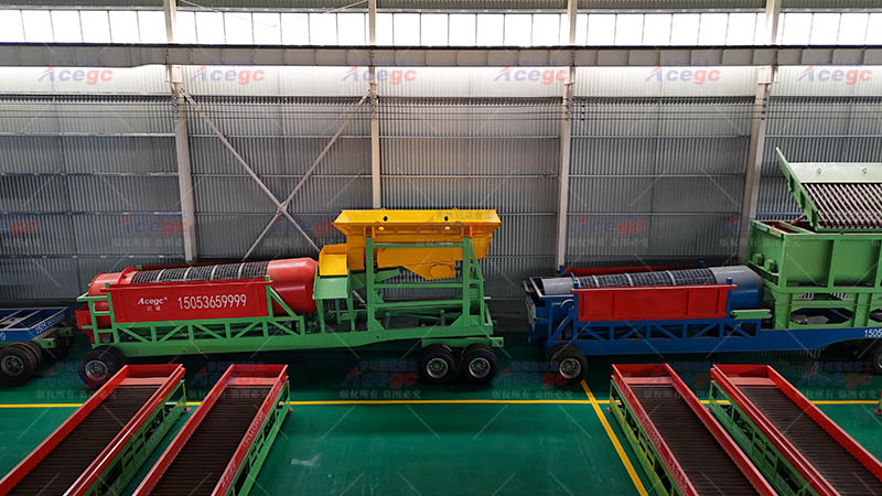 移动式选金设备