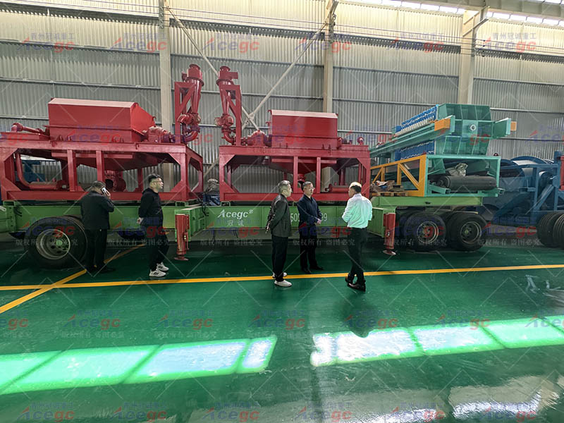 移动式重选金银矿设备