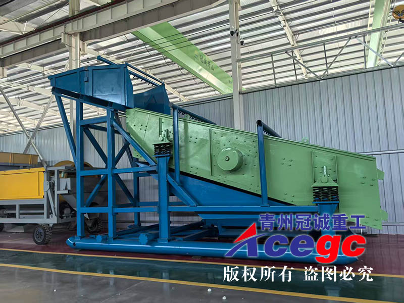 振动筛选金设备